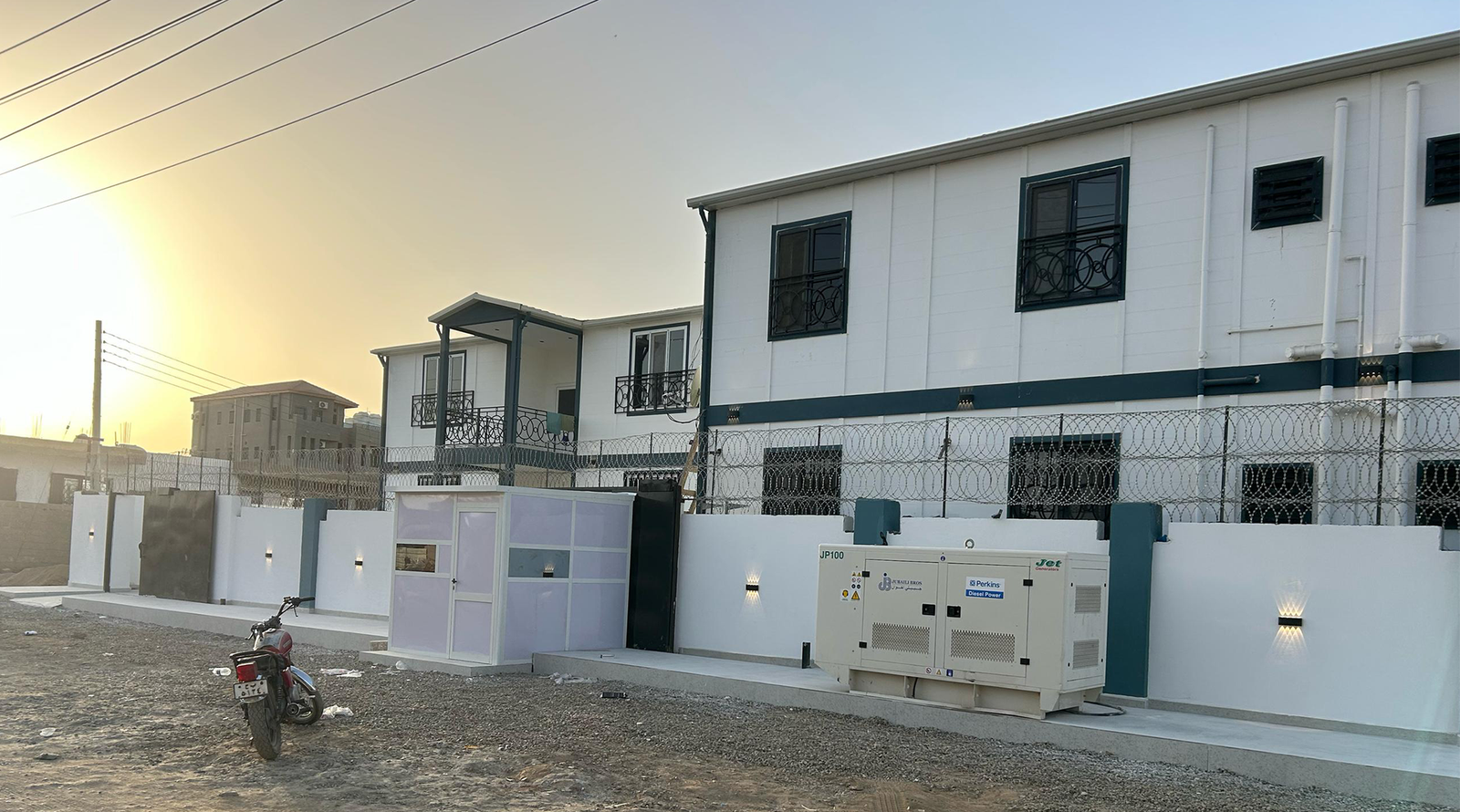 مبنى إسكان تابع للأمم المتحدة